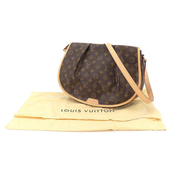 Louis Vuitton Monogram Menilmontant MM Shoulder Bag Brown - Picture 9 of 10